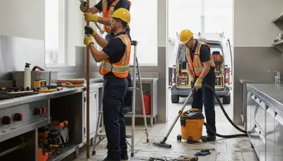 Emergency plumber repairing pipe in Anaheim, CA for 24/7 plumbing service