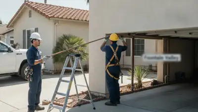 Plumber repairing a pipe in Anaheim, CA for reliable residential plumbing service