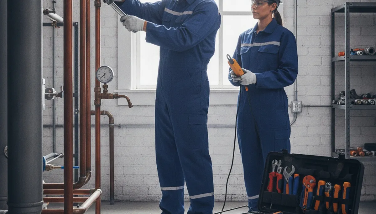 Anaheim, CA plumber repairing home pipes for fast, reliable plumbing service