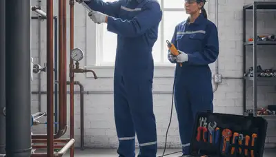 Anaheim, CA plumber repairing home pipes for fast, reliable plumbing service