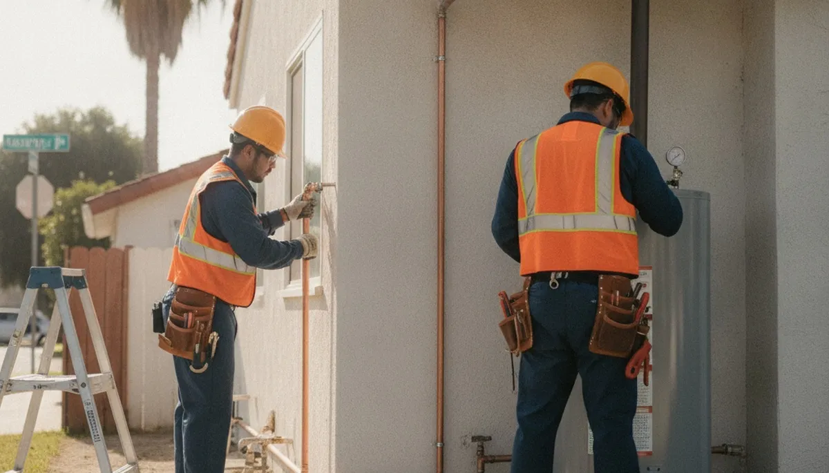 Plumber in Anaheim, CA providing professional plumbing repair services for homes and businesses
