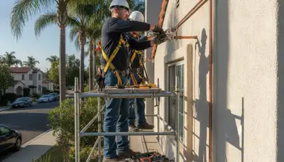 Plumber providing plumbing repair service in Anaheim, CA