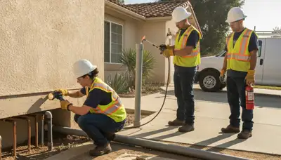 Anaheim, CA plumbing repair team providing fast residential and commercial plumbing service