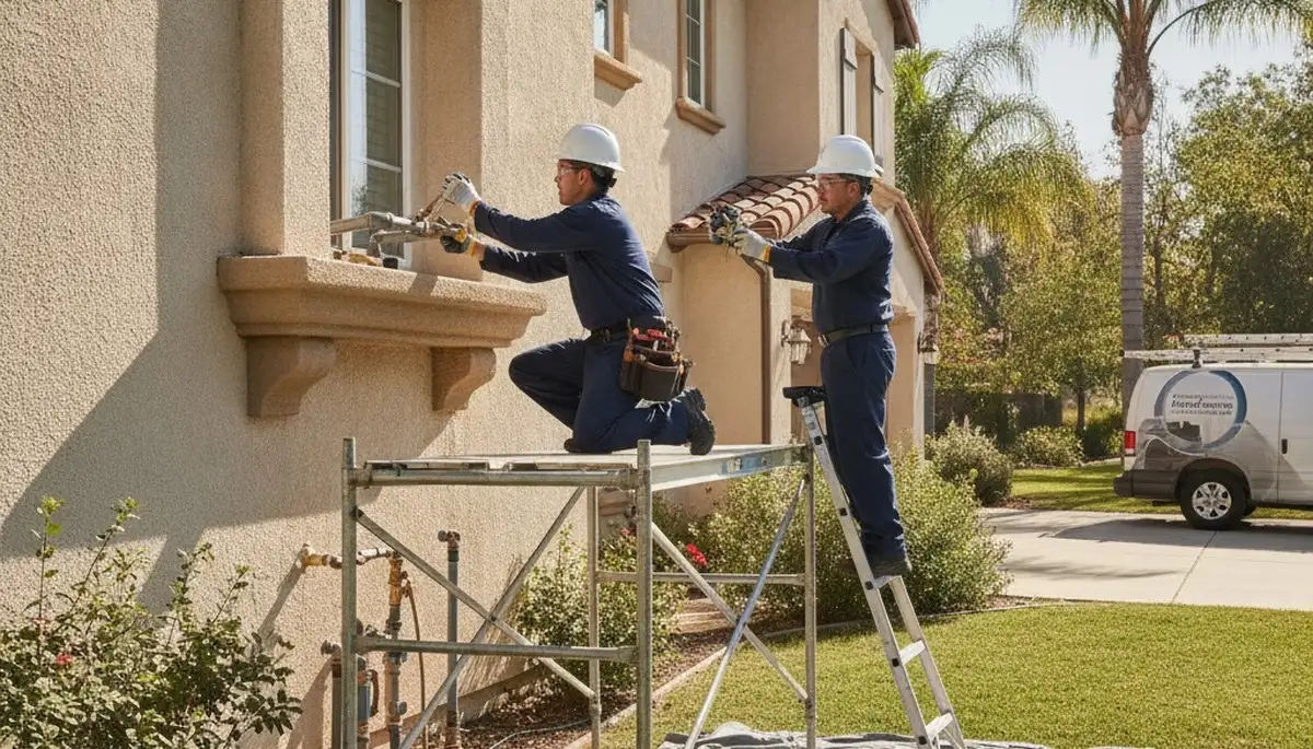 Plumber providing plumbing repair services in Anaheim, CA for residential and commercial customers