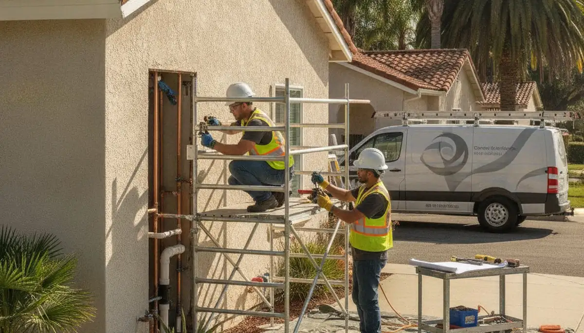 Anaheim, CA plumber providing plumbing repair services for homes and businesses