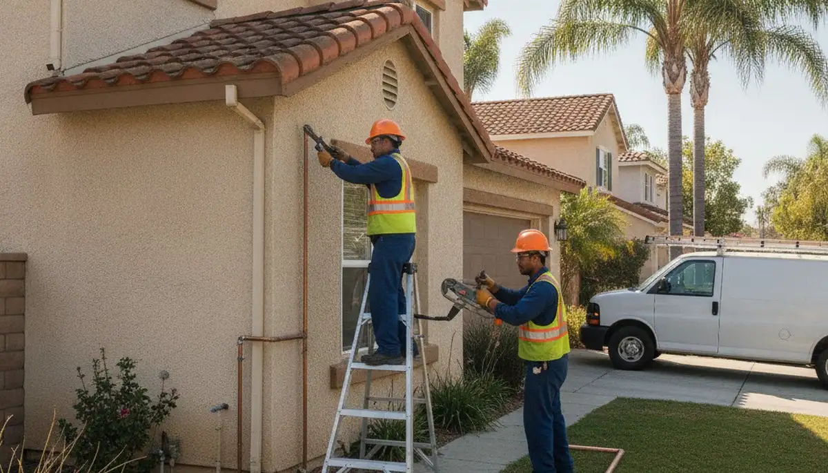 Anaheim, CA plumber providing professional plumbing repair services for residential and commercial customers