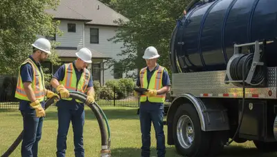Anaheim, CA septic pumping by On Call Plumbers for reliable home sewer maintenance